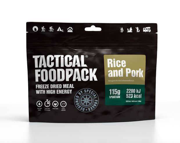 TACTICAL FOODPACK "Rice and Pork"