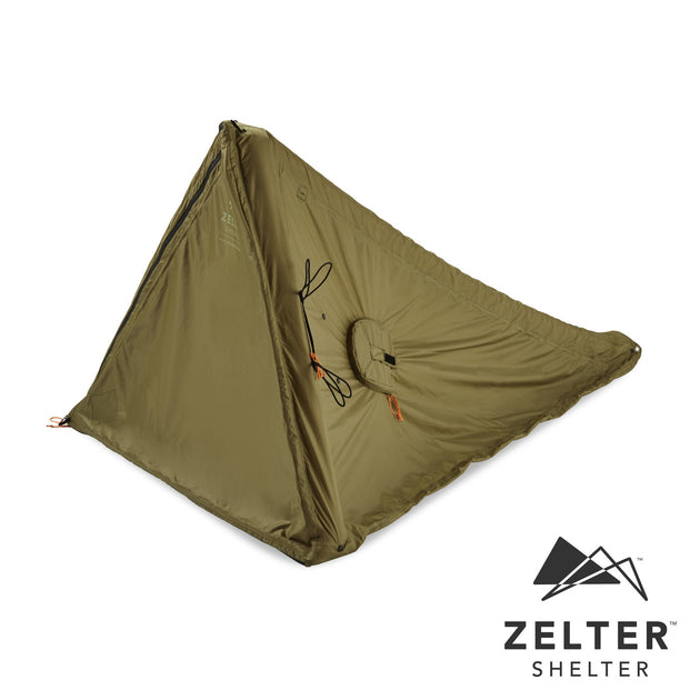 Zelter Shelter®️ | Tragbares Zelt | Poncho | Bug Out | Survival