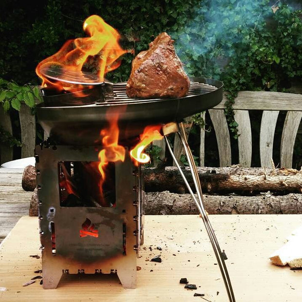 BUSHCRAFT ESSENTIALS Hobo Stove Bushbox XL Profi Set