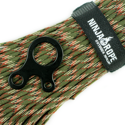 OUTDOOR NINJA Paracord "Ninja Rope" Camo Green