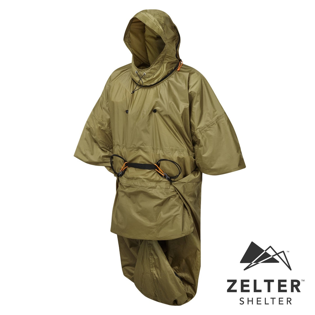 Zelter Shelter®️ | Tragbares Zelt | Poncho | Bug Out | Survival